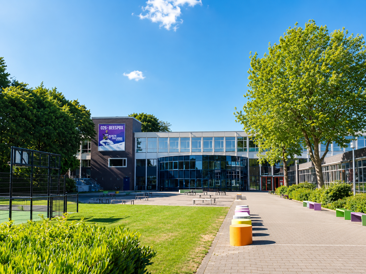 OBC Huissen, de locatie en het stagecentrum van de HVNA