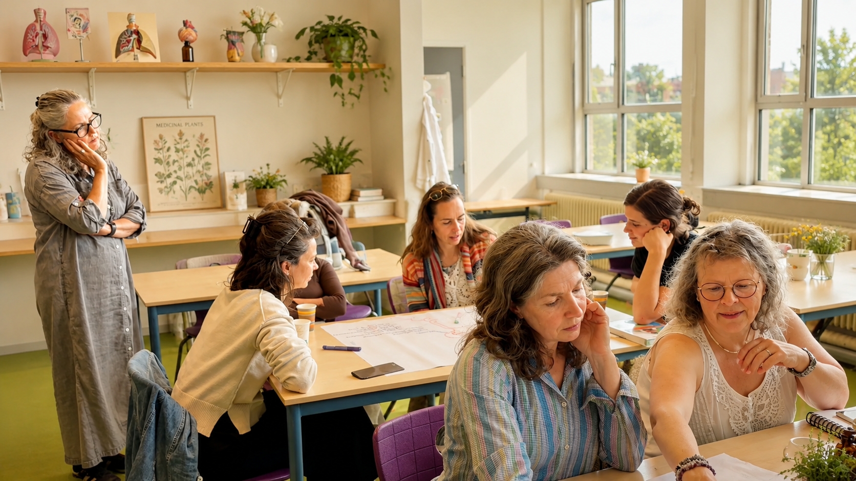 Sfeerbeeld bij de opleiding Thuis in natuurlijke gezondheid